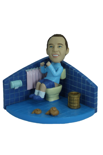 Figurine personnalisée WC