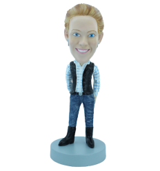 Figurine personnalisée en fan de country