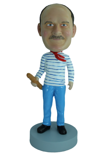 Figurine personnalisée d'un Français