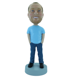 Figurine personnalisée en Jean & T-shirt