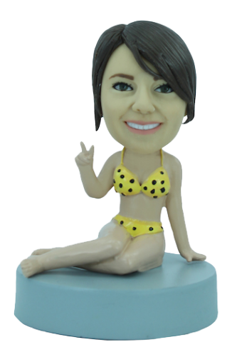 Figurine personnalisée en maillot de bain