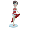 Figurine personnalisée en femme sexy