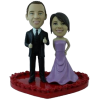 Custom wedding bobblehead 