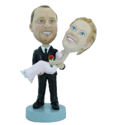 Custom wedding bobblehead 