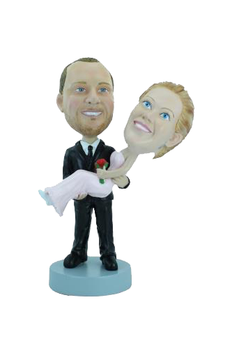 Custom wedding bobblehead 