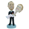 Custom wedding bobblehead 