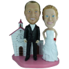 Custom wedding bobbleheads 