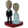 Custom wedding bobbleheads 