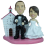 Figurine personnalisée mariage "Mariage à l église"