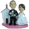 Custom wedding bobbleheads 