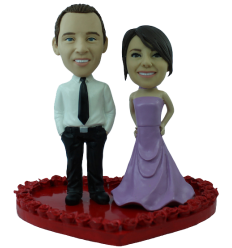 Custom wedding bobbleheads 