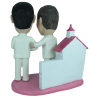 Figurine personnalisée mariage homosexuel