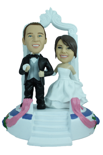 Figurine personnalisée mariage grandiose