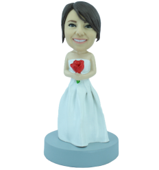 Figurine personnalisée en mariée