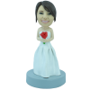 Figurine personnalisée en mariée