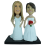 Figurine personnalisée mariage lesbien "Mariées"