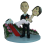 Figurine personnalisée mariage "Mariés sur le parvis"
