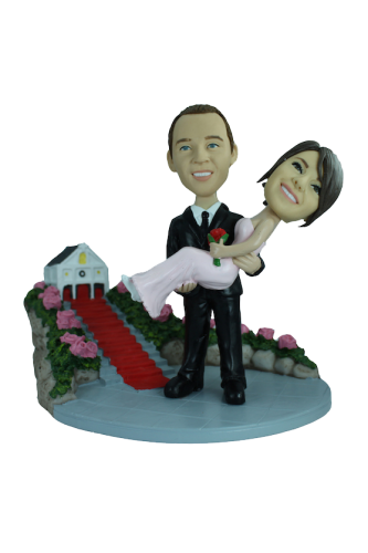 Custom wedding bobbleheads 