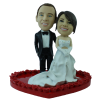 Custom wedding bobbleheads 