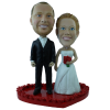 Custom wedding bobbleheads 