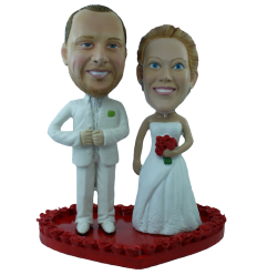 Custom wedding bobbleheads 