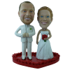 Custom wedding bobbleheads 