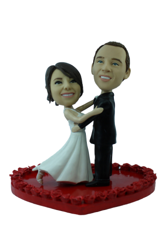 Custom wedding bobbleheads 