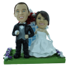 Custom wedding bobbleheads 