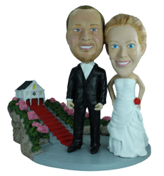 Figurine mariage personnalisé église