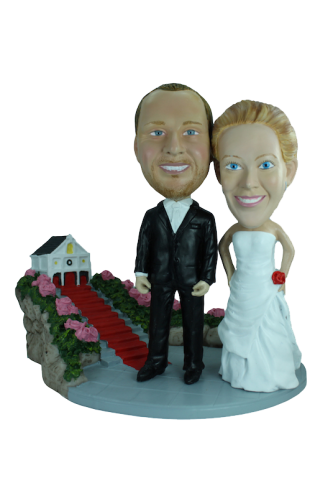 Custom wedding bobbleheads 