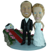 Figurine mariage personnalisé "Sortie de l Eglise"