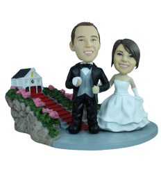 Figurine mariage personnalisé mairie