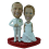 Figurina di matrimonio personalizzata "Unione"