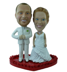 Custom wedding bobbleheads 