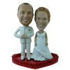 Custom wedding bobbleheads 