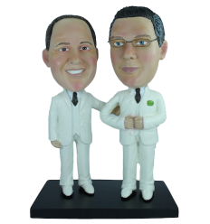 Figurine mariage gay personnalisée 