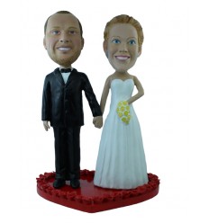 Custom wedding bobbleheads 