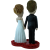 Custom wedding bobbleheads 