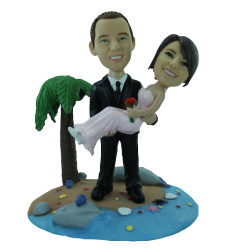 Custom wedding bobbleheads 