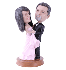 Custom wedding bobblehead 