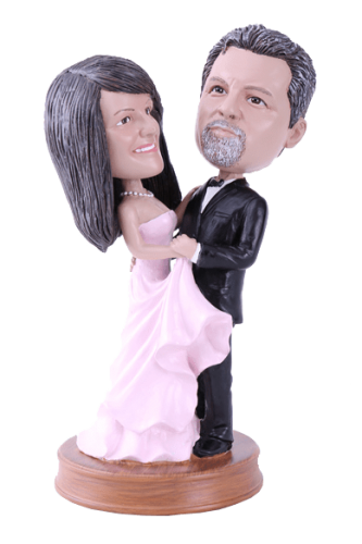 Custom wedding bobblehead 