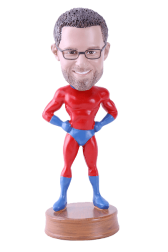 Custom made bobblehead 