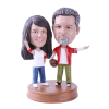 Figuras personalizadas de pareja 