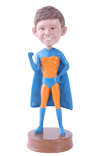 Figurine personnalisée super héro enfant