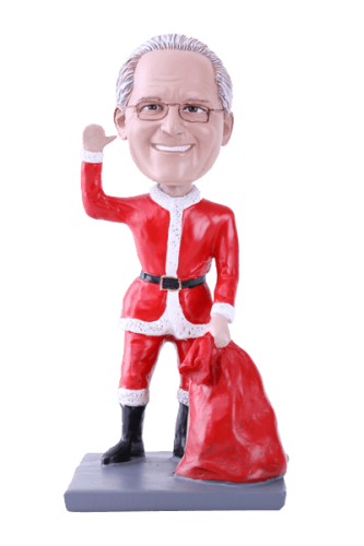 Figurine personnalisée père noël