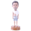 Personalized bobbleheads "Swimming pool"