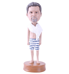 Figurine personnalisée piscine