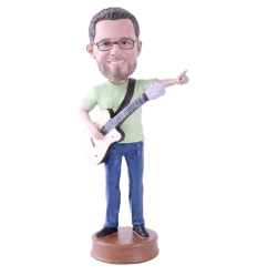 Figurine personnalisée guitare