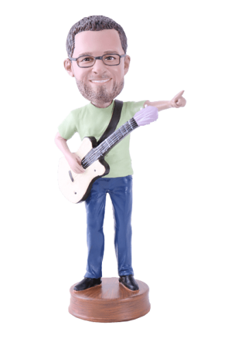 Figurine personnalisée guitare