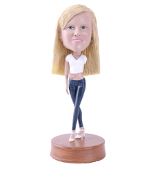 Custom made bobbleheads 